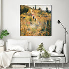 Chemin montant dans les hautes herbes by Auguste Renoir on GIANT ART - green masters
