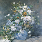 Bouquet Printanier by Auguste Renoir on GIANT ART - blue flowers floral