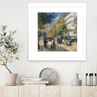 Les grands Boulevards by Auguste Renoir on GIANT ART - beige masters ville