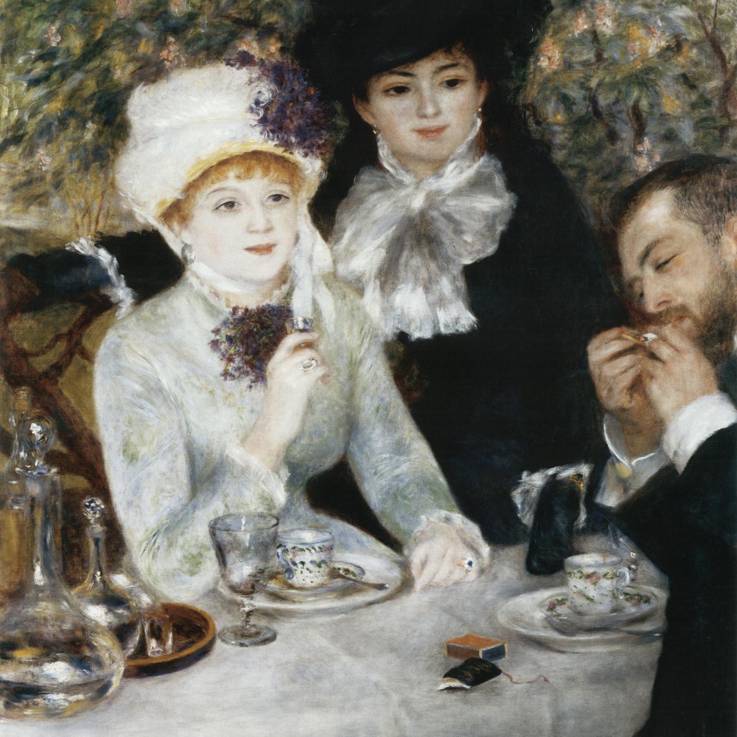 Après le déjeuner by Auguste Renoir on GIANT ART - white figurative dejeuner