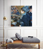 À l'opéra by Pierre-Auguste Renoir on GIANT ART - beige figurative woman