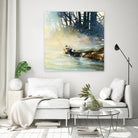 Ensemble by Roland Palmaerts on GIANT ART - blue landscape