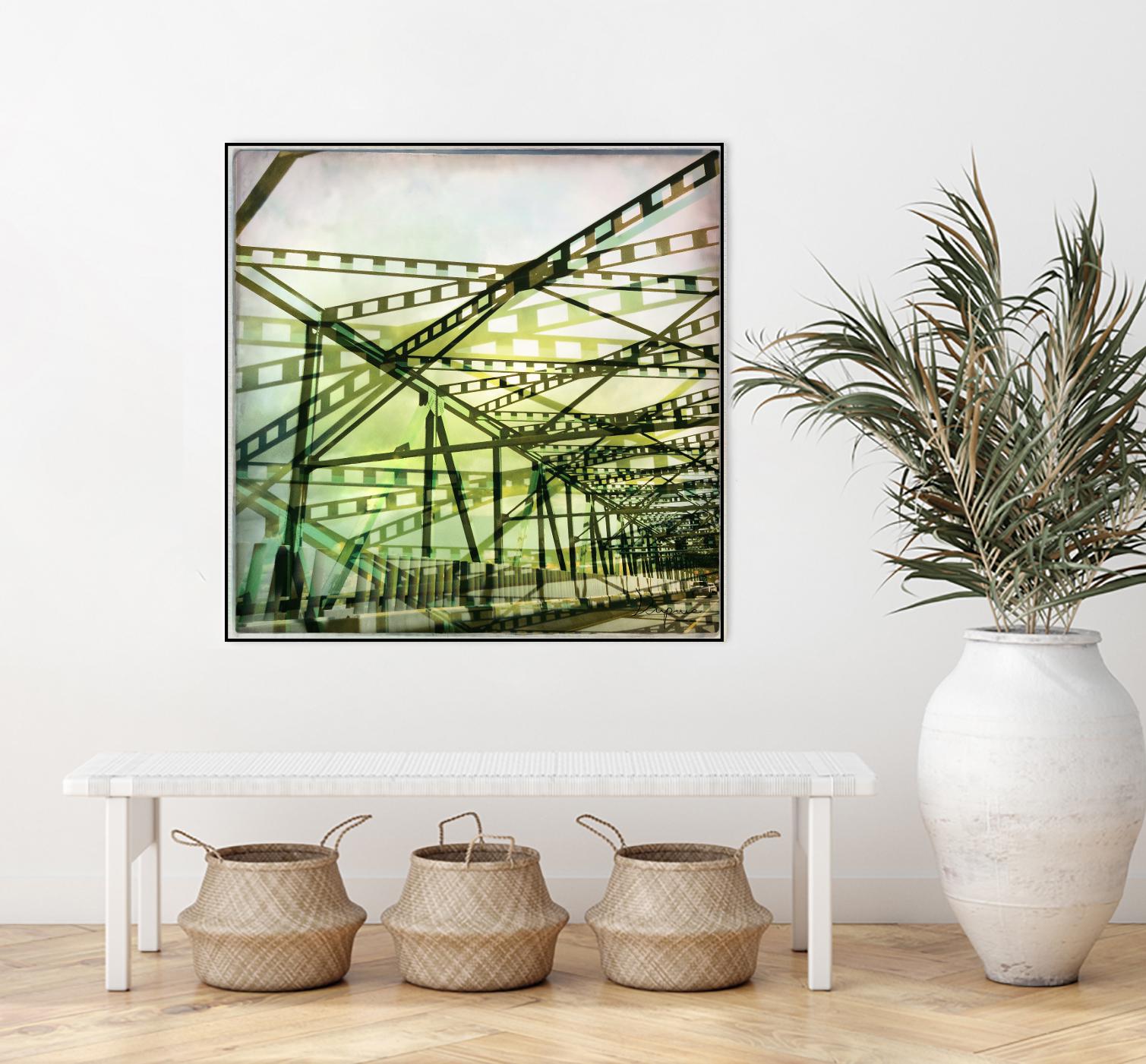 Bridge structure I by Jean-François Dupuis on GIANT ART - grey city scene