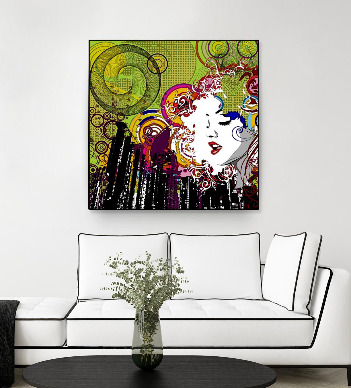 Lips by Jefd on GIANT ART - white pop art - alternative