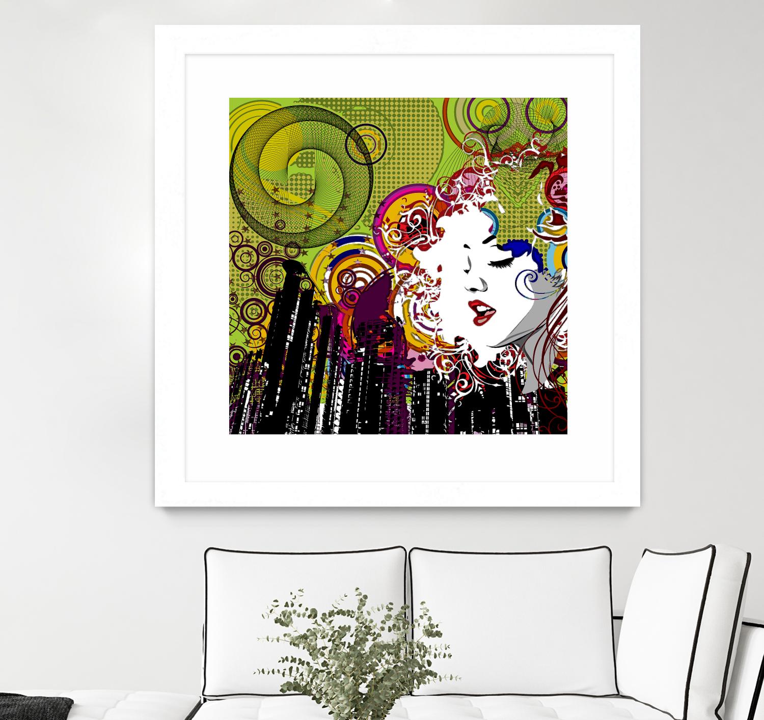 Lips by Jefd on GIANT ART - white pop art - alternative