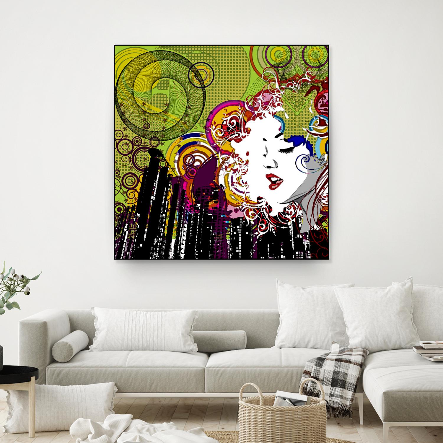 Lips by Jefd on GIANT ART - white pop art - alternative
