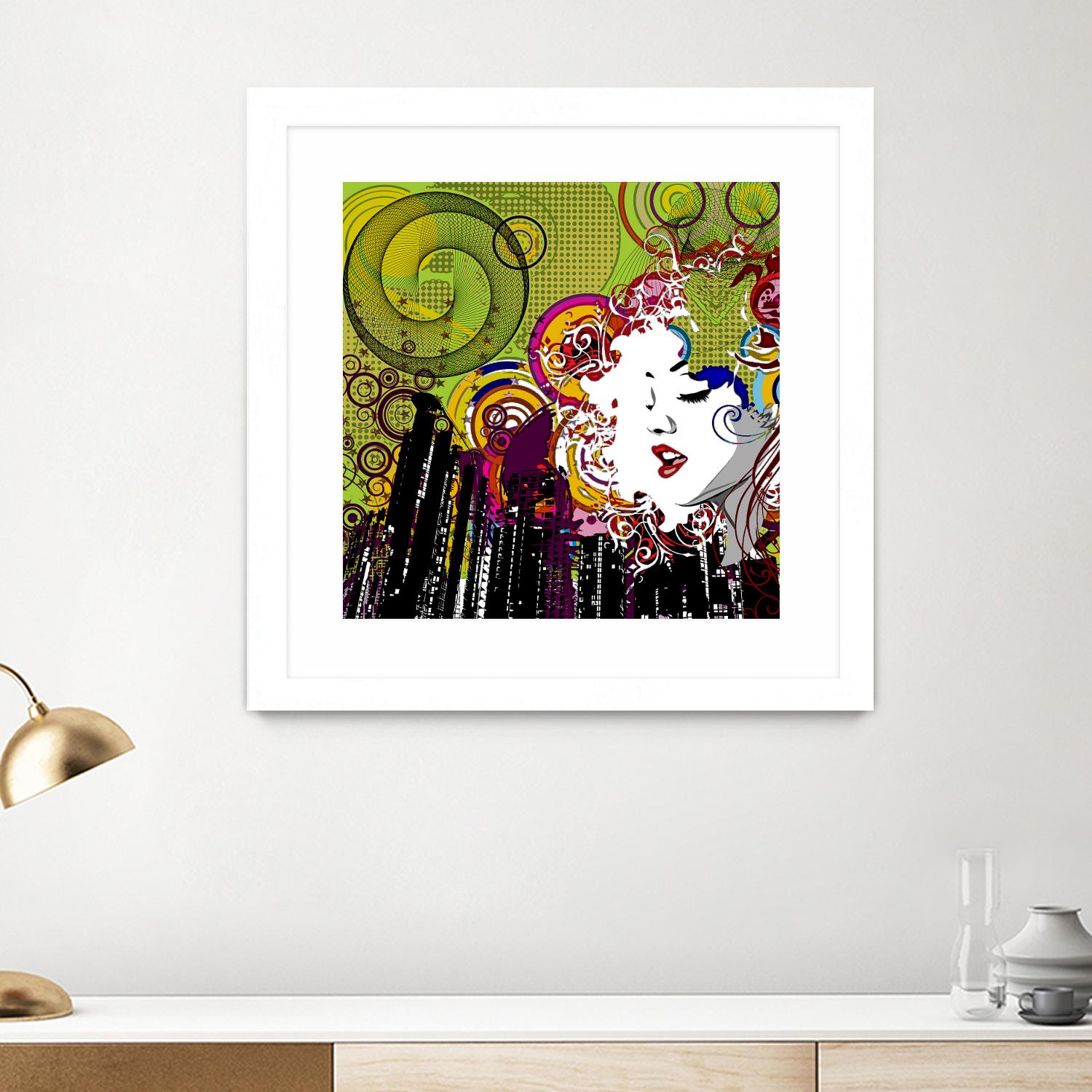 Lips by Jefd on GIANT ART - white pop art - alternative