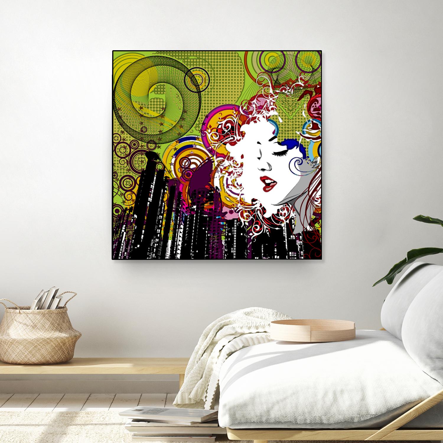 Lips by Jefd on GIANT ART - white pop art - alternative