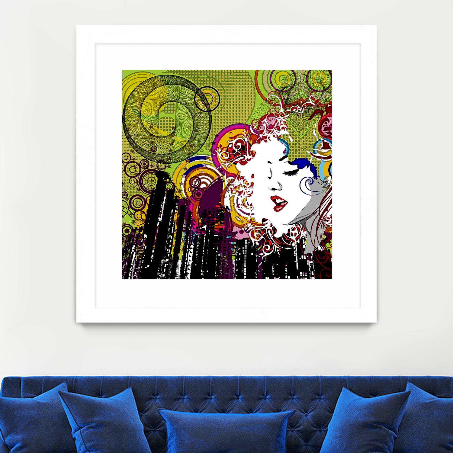 Lips by Jefd on GIANT ART - white pop art - alternative