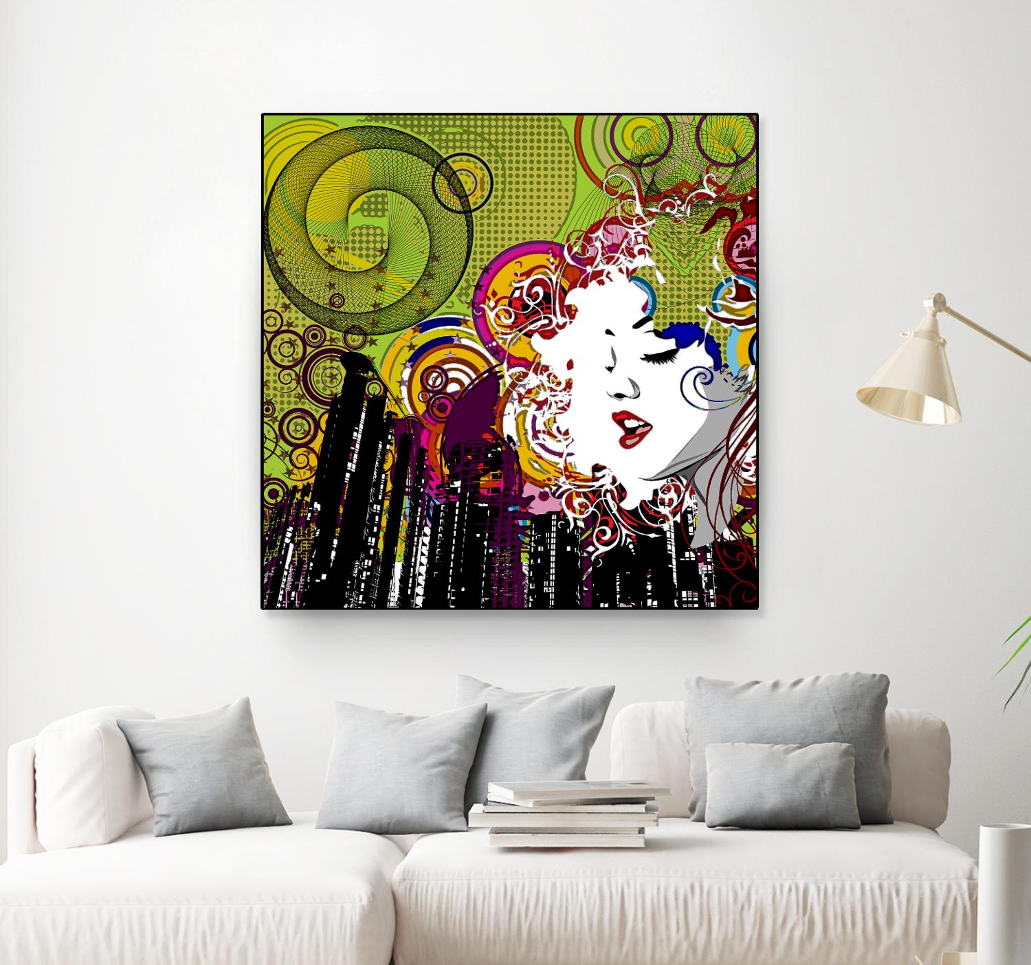 Lips by Jefd on GIANT ART - white pop art - alternative