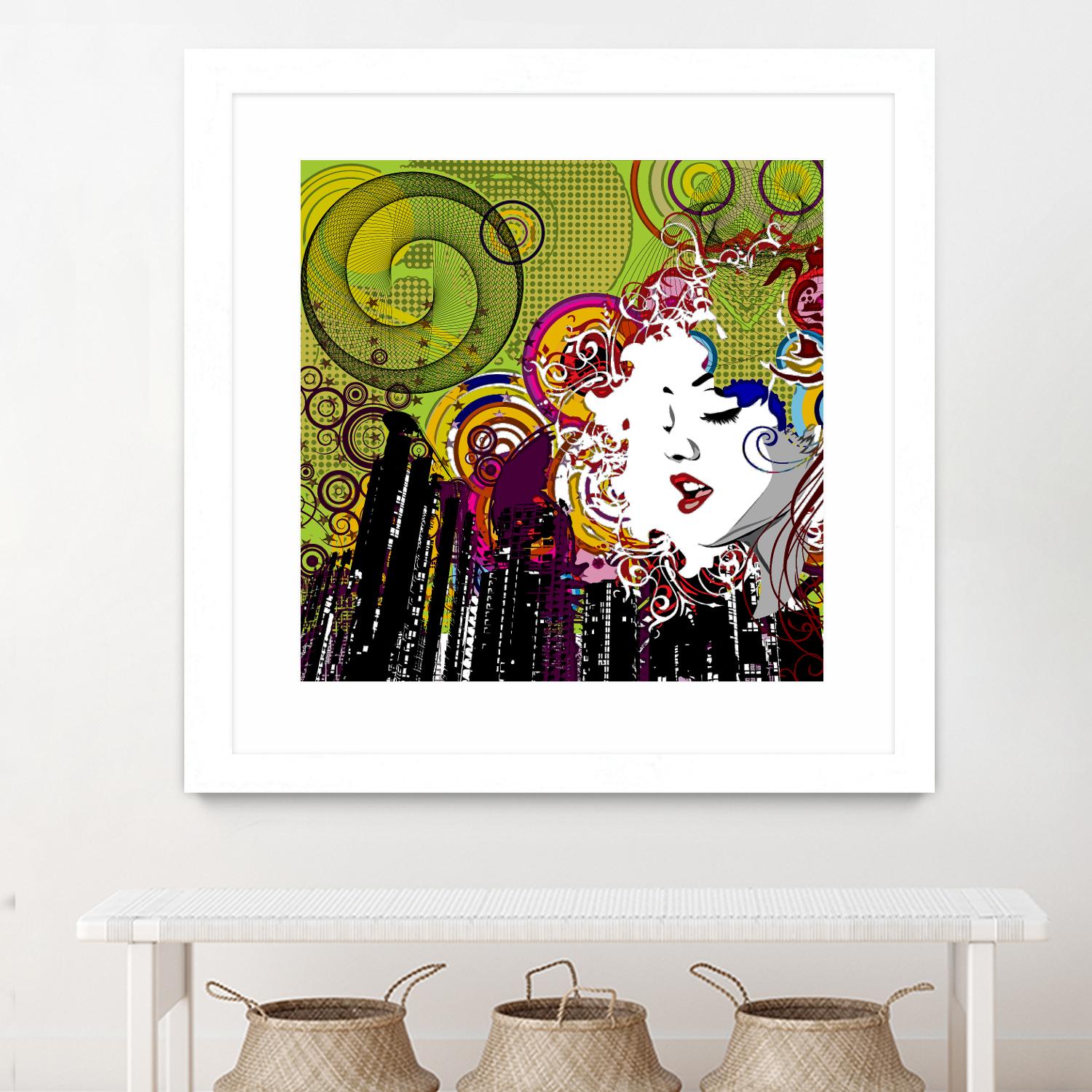 Lips by Jefd on GIANT ART - white pop art - alternative