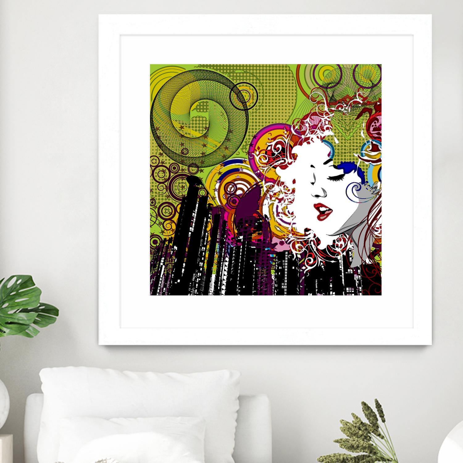 Lips by Jefd on GIANT ART - white pop art - alternative