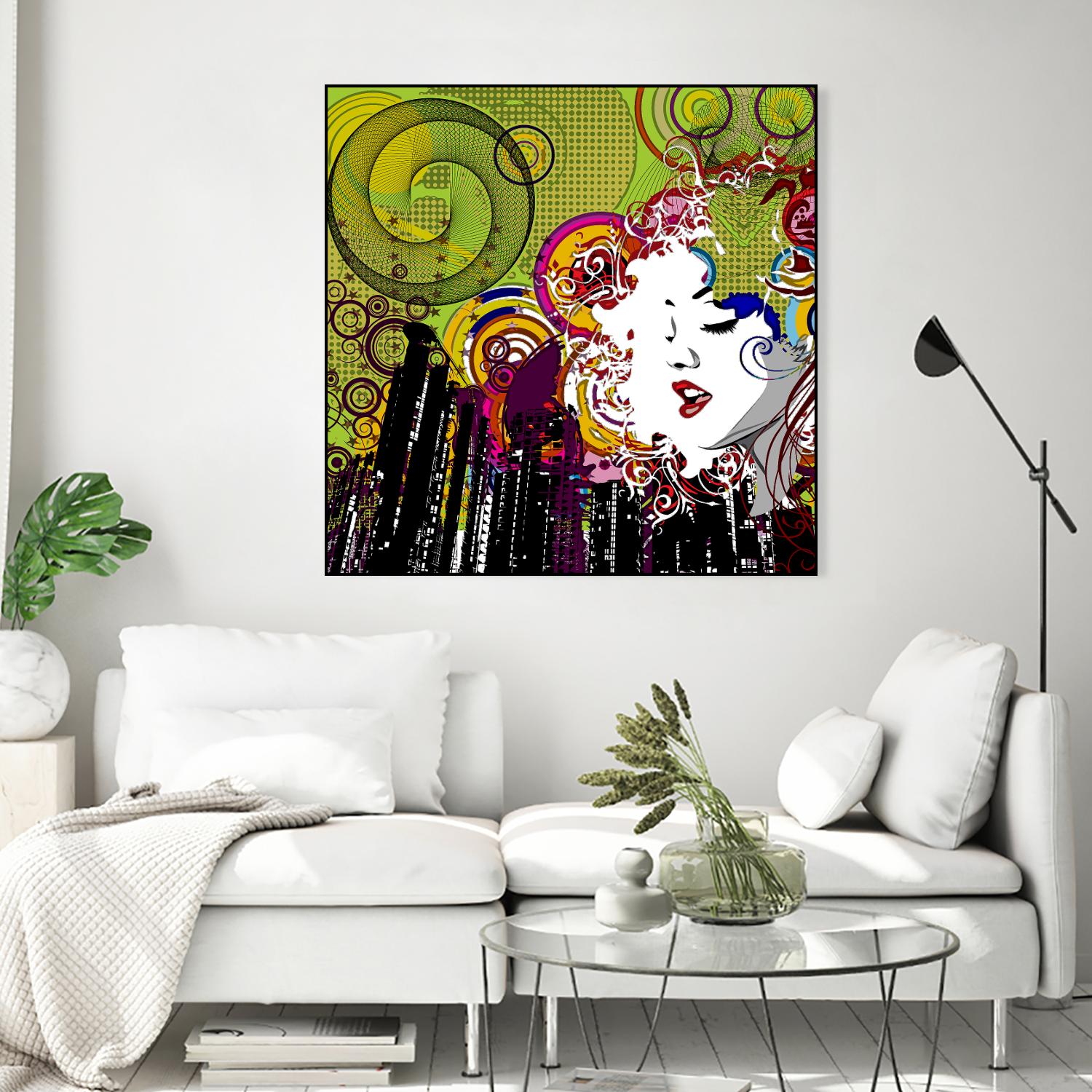 Lips by Jefd on GIANT ART - white pop art - alternative