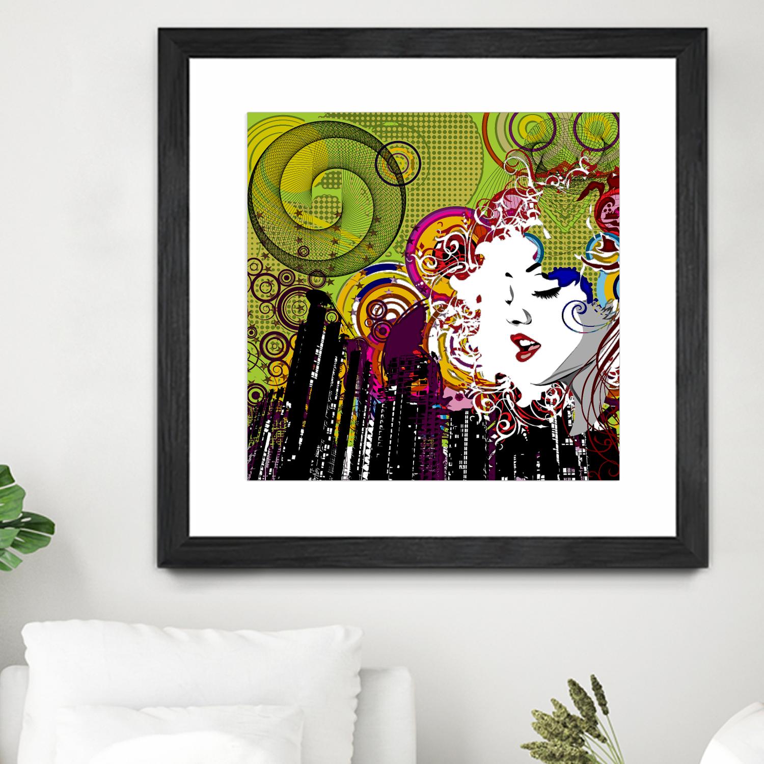 Lips by Jefd on GIANT ART - white pop art - alternative