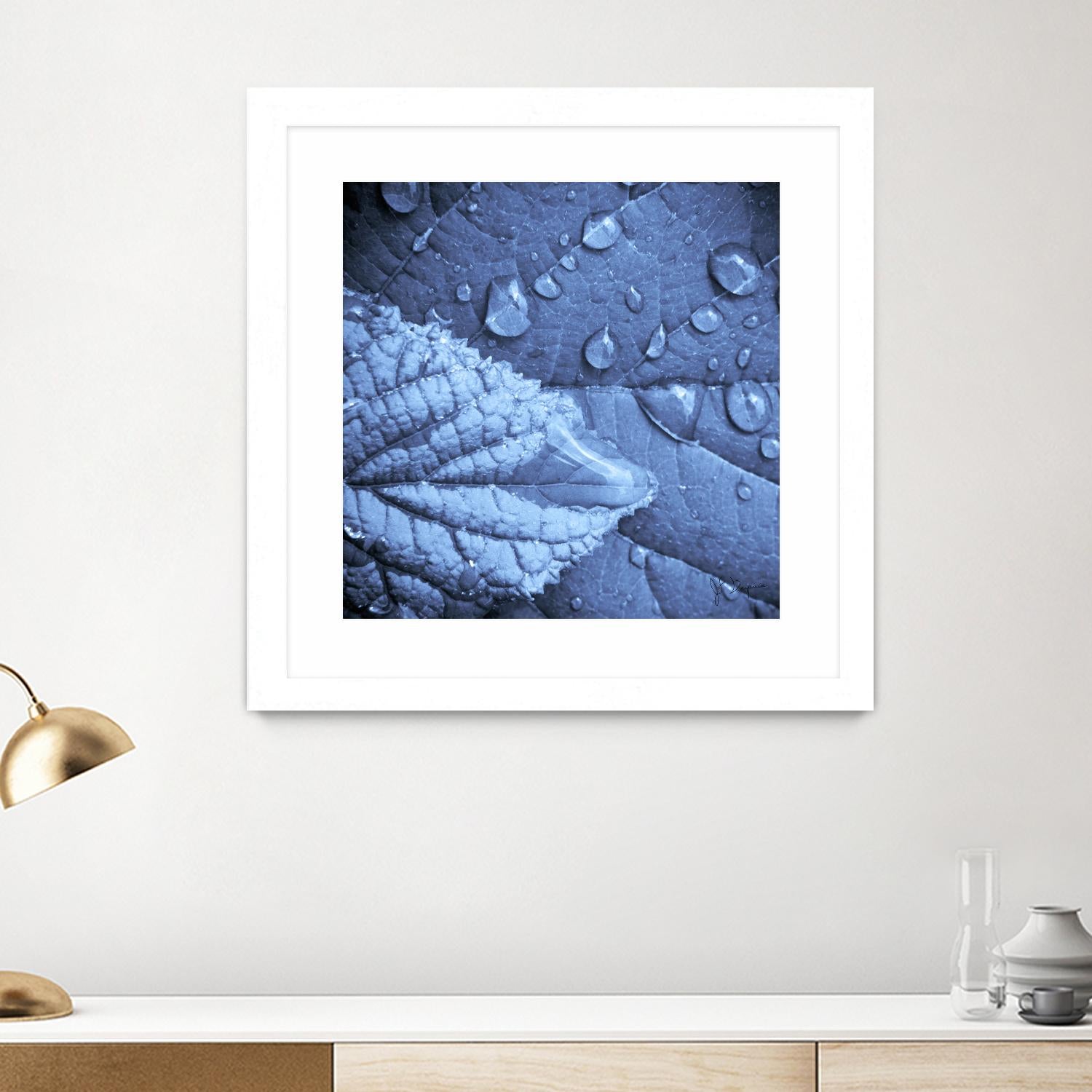 Attachement by Jean-François Dupuis on GIANT ART - blue photo art