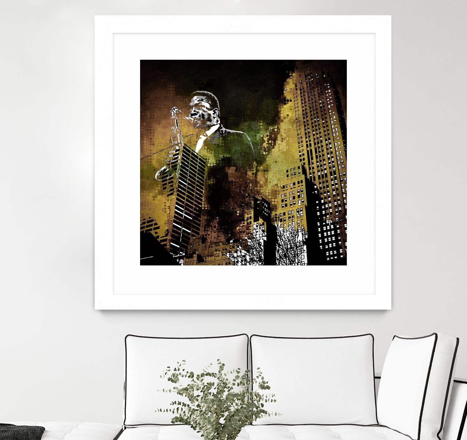 Jazzi I by Jefd on GIANT ART - yellow music - dance