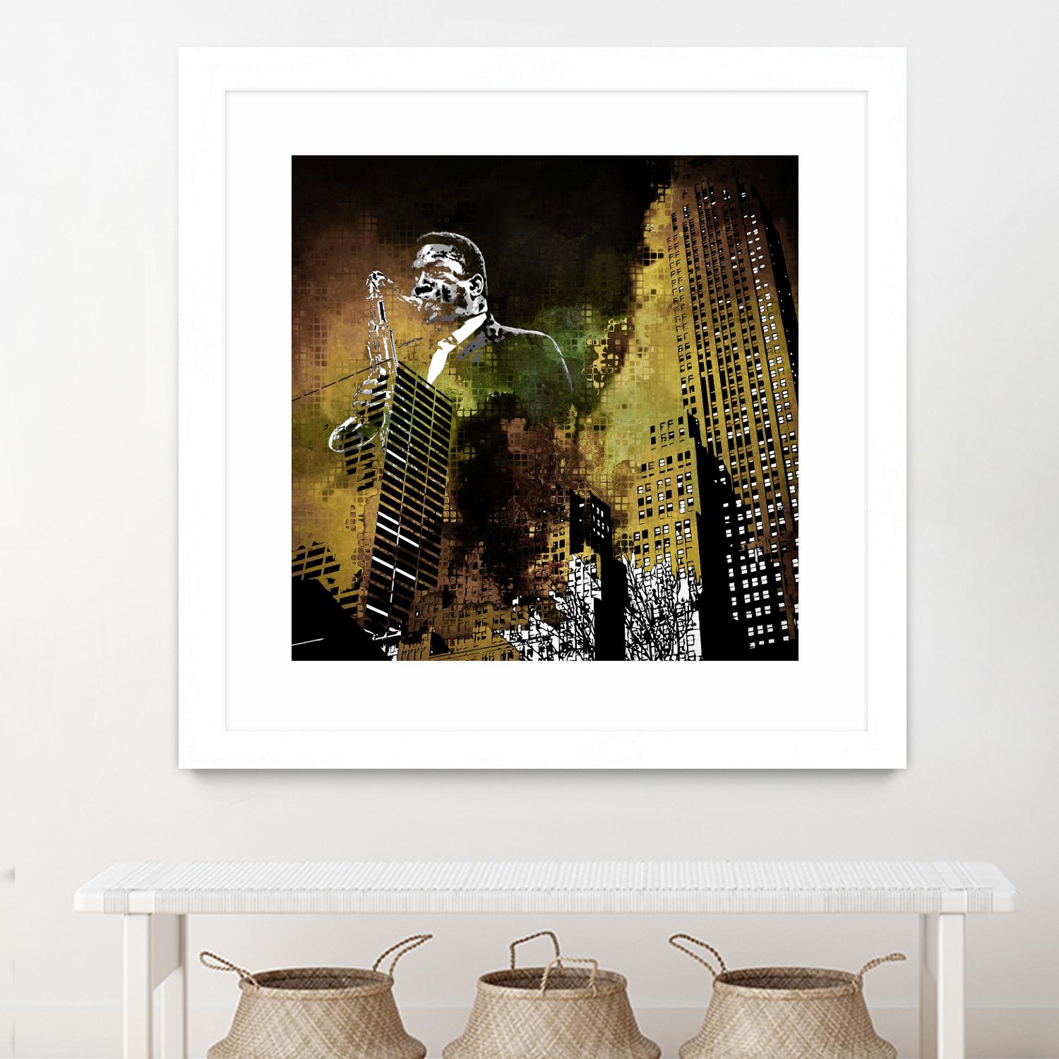 Jazzi I by Jefd on GIANT ART - yellow music - dance