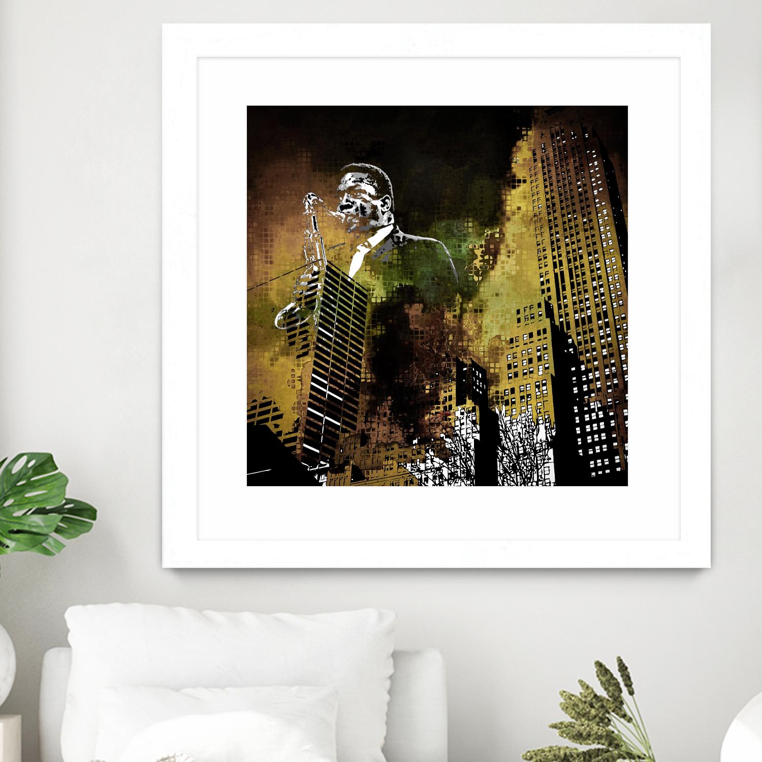 Jazzi I by Jefd on GIANT ART - yellow music - dance