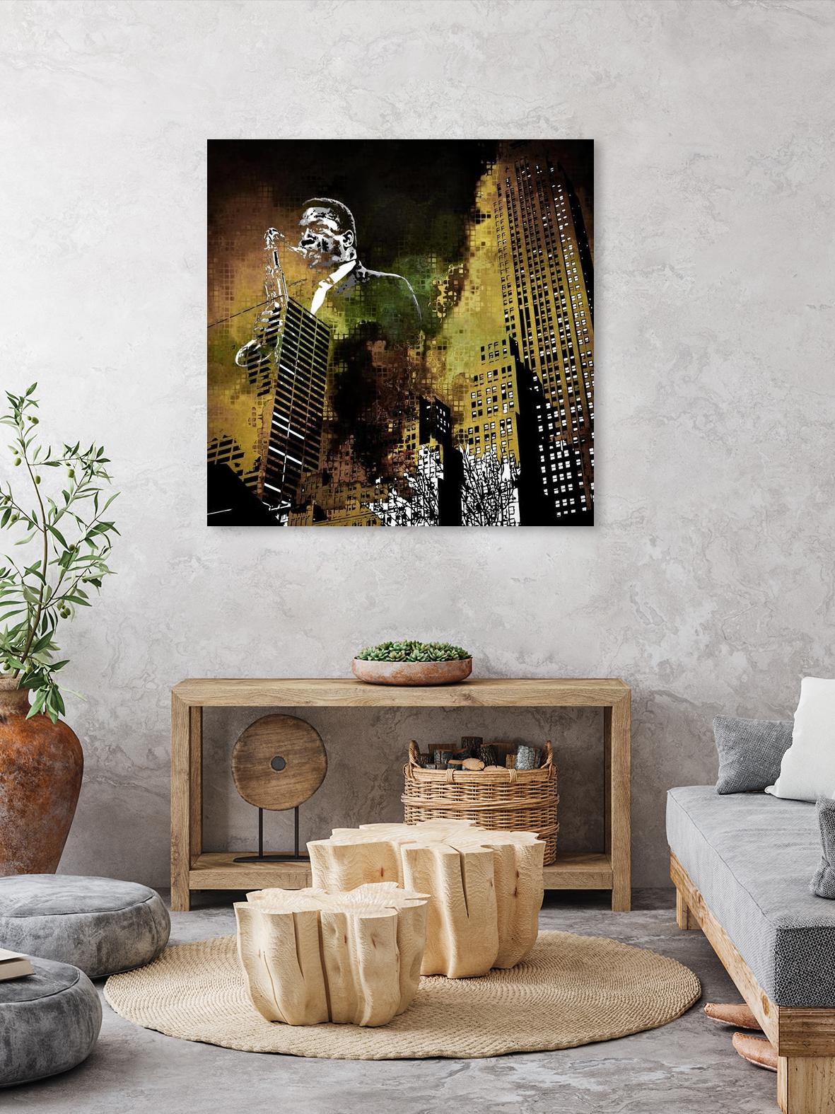 Jazzi I by Jefd on GIANT ART - yellow music - dance