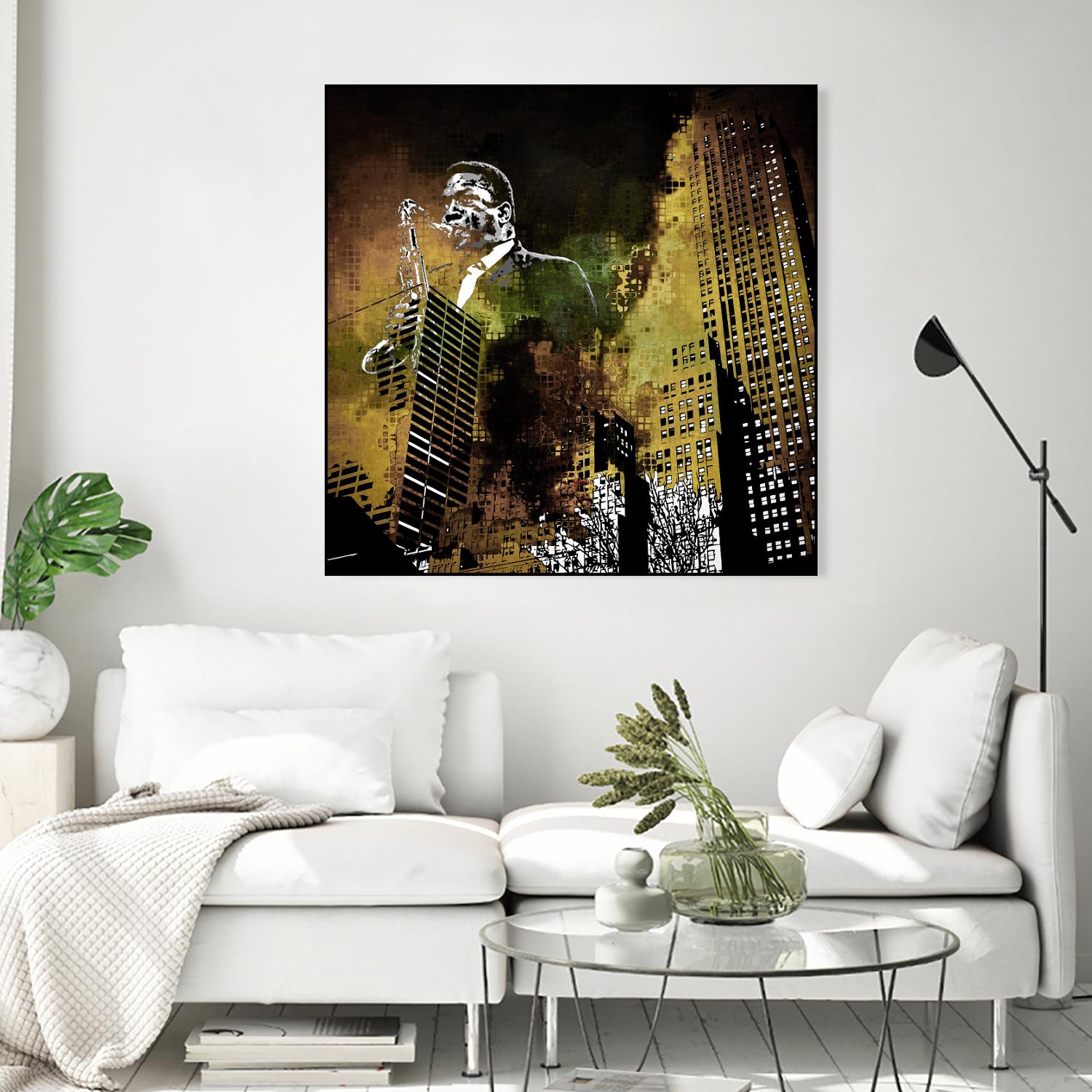 Jazzi I by Jefd on GIANT ART - yellow music - dance