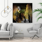 Jazzi I by Jefd on GIANT ART - yellow music - dance