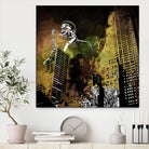 Jazzi I by Jefd on GIANT ART - yellow music - dance