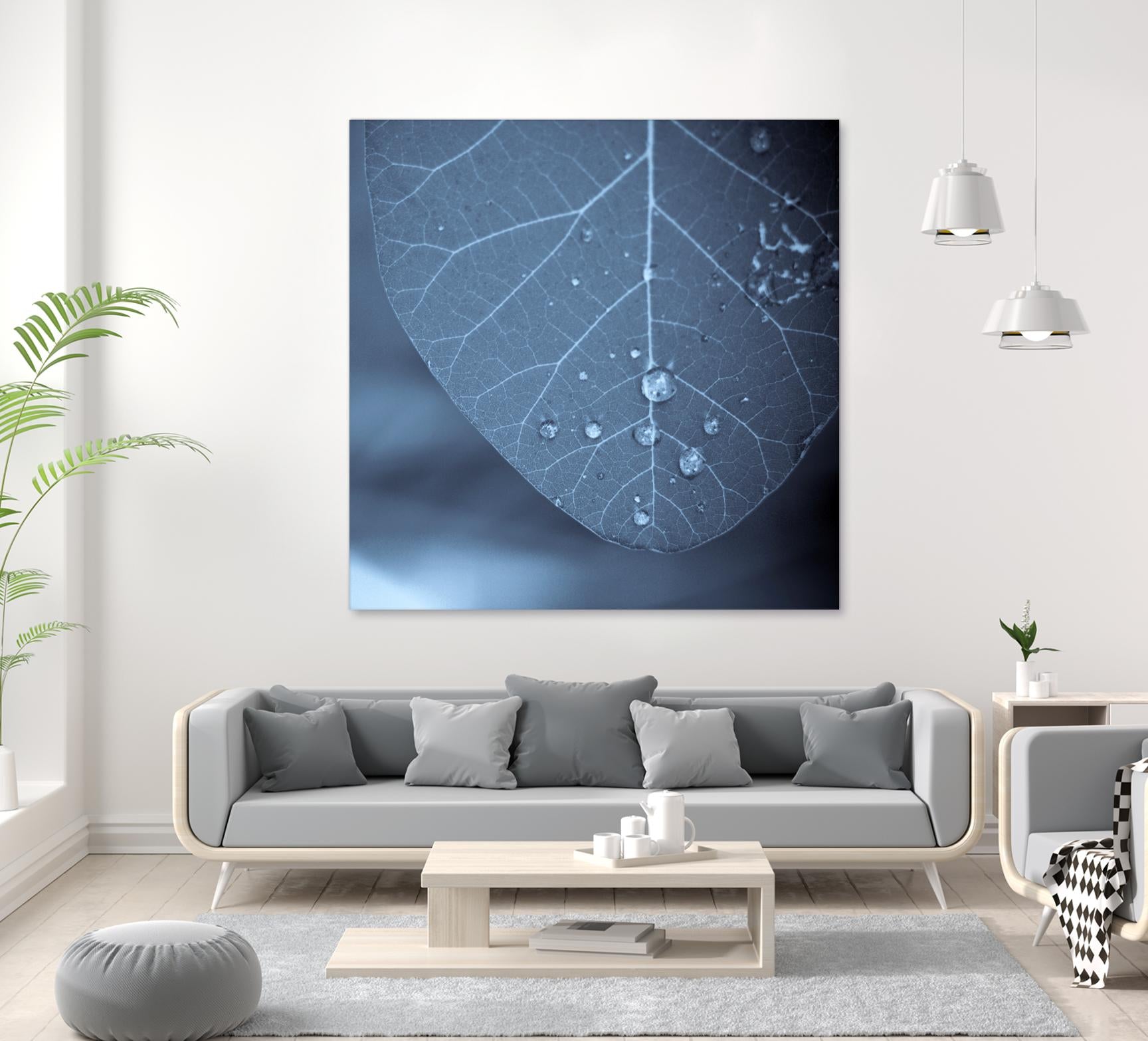 Tendresse by Jean-François Dupuis on GIANT ART - blue photo art
