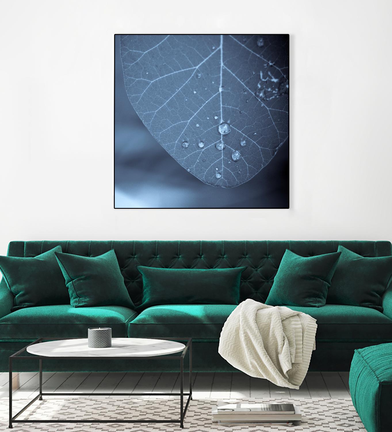 Tendresse by Jean-François Dupuis on GIANT ART - blue photo art