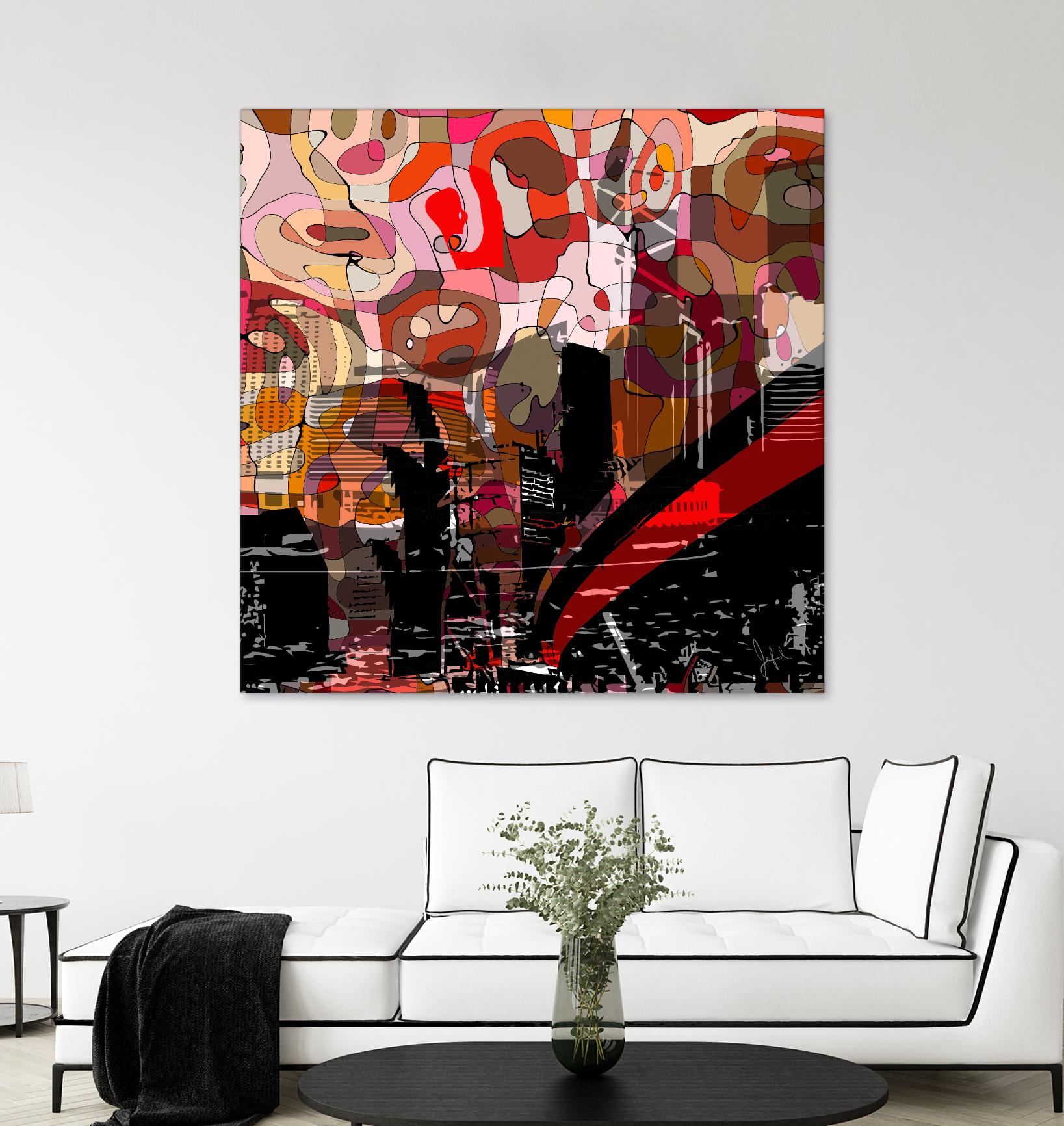 Urban Color I by Jefd on GIANT ART - black pop art - alternative