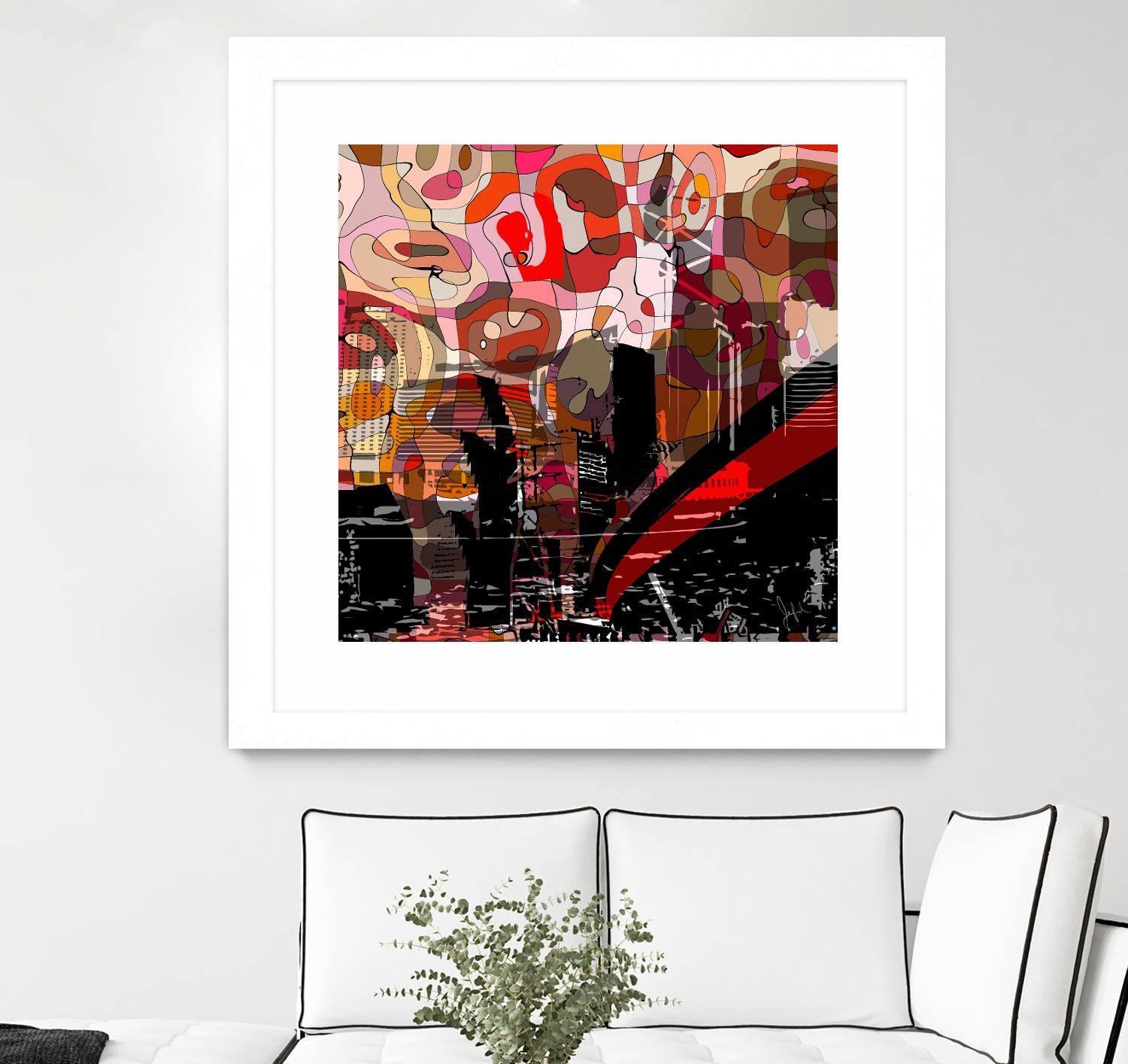 Urban Color I by Jefd on GIANT ART - black pop art - alternative