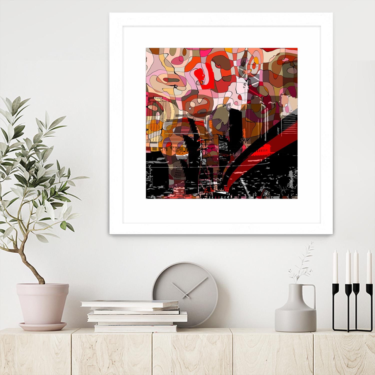 Urban Color I by Jefd on GIANT ART - black pop art - alternative