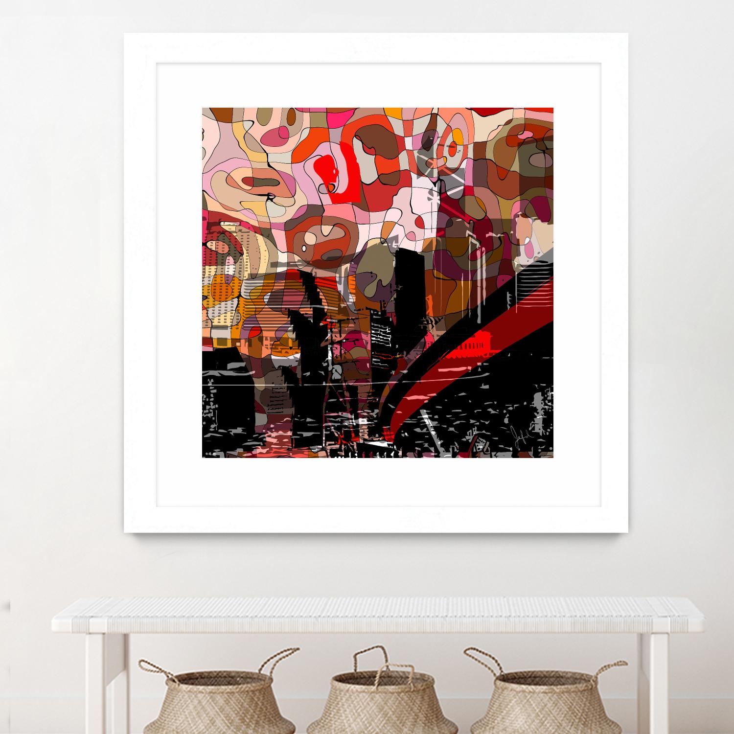 Urban Color I by Jefd on GIANT ART - black pop art - alternative