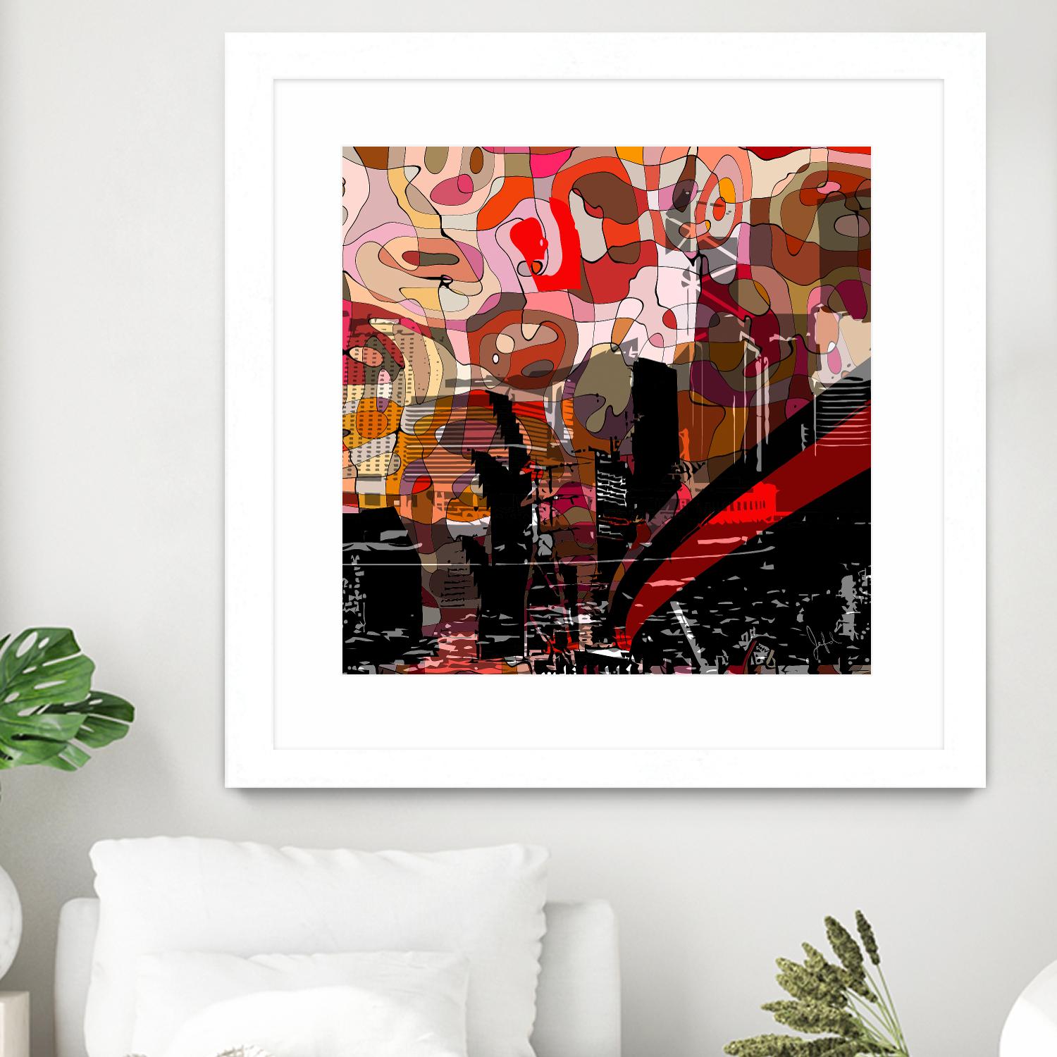 Urban Color I by Jefd on GIANT ART - black pop art - alternative