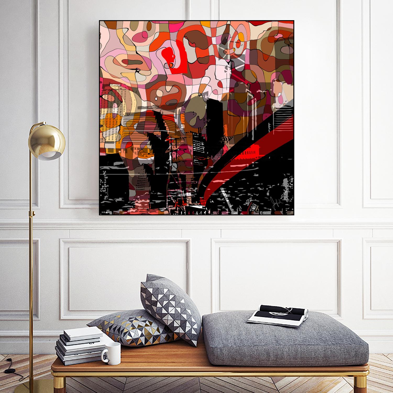 Urban Color I by Jefd on GIANT ART - black pop art - alternative