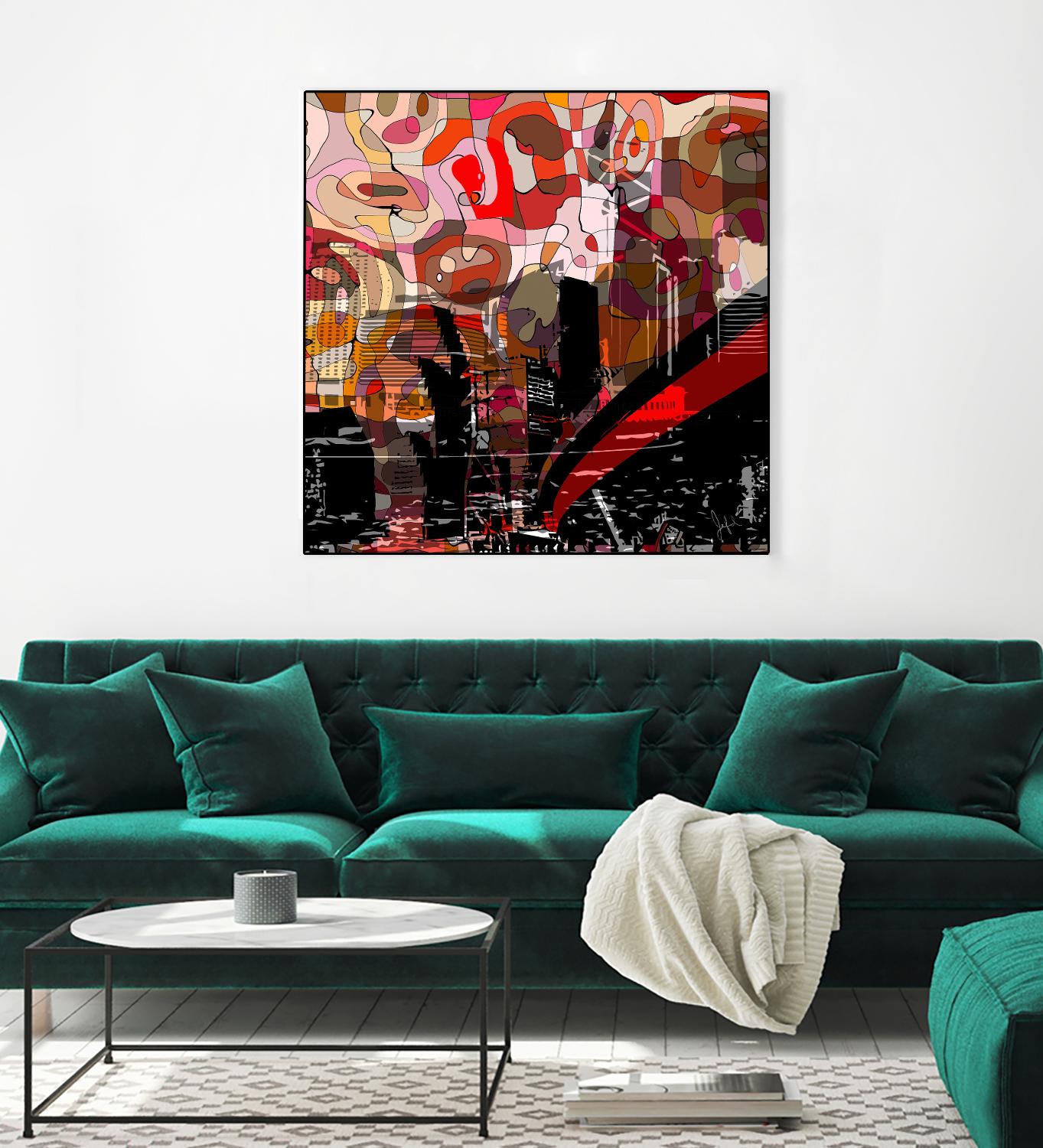 Urban Color I by Jefd on GIANT ART - black pop art - alternative