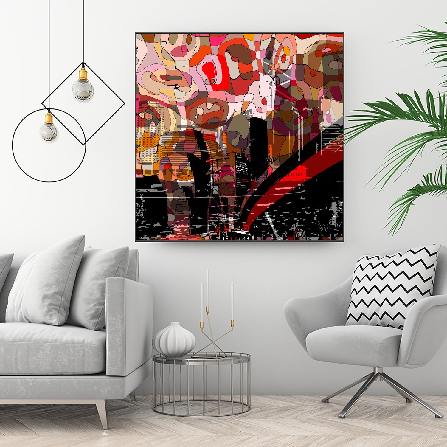 Urban Color I by Jefd on GIANT ART - black pop art - alternative