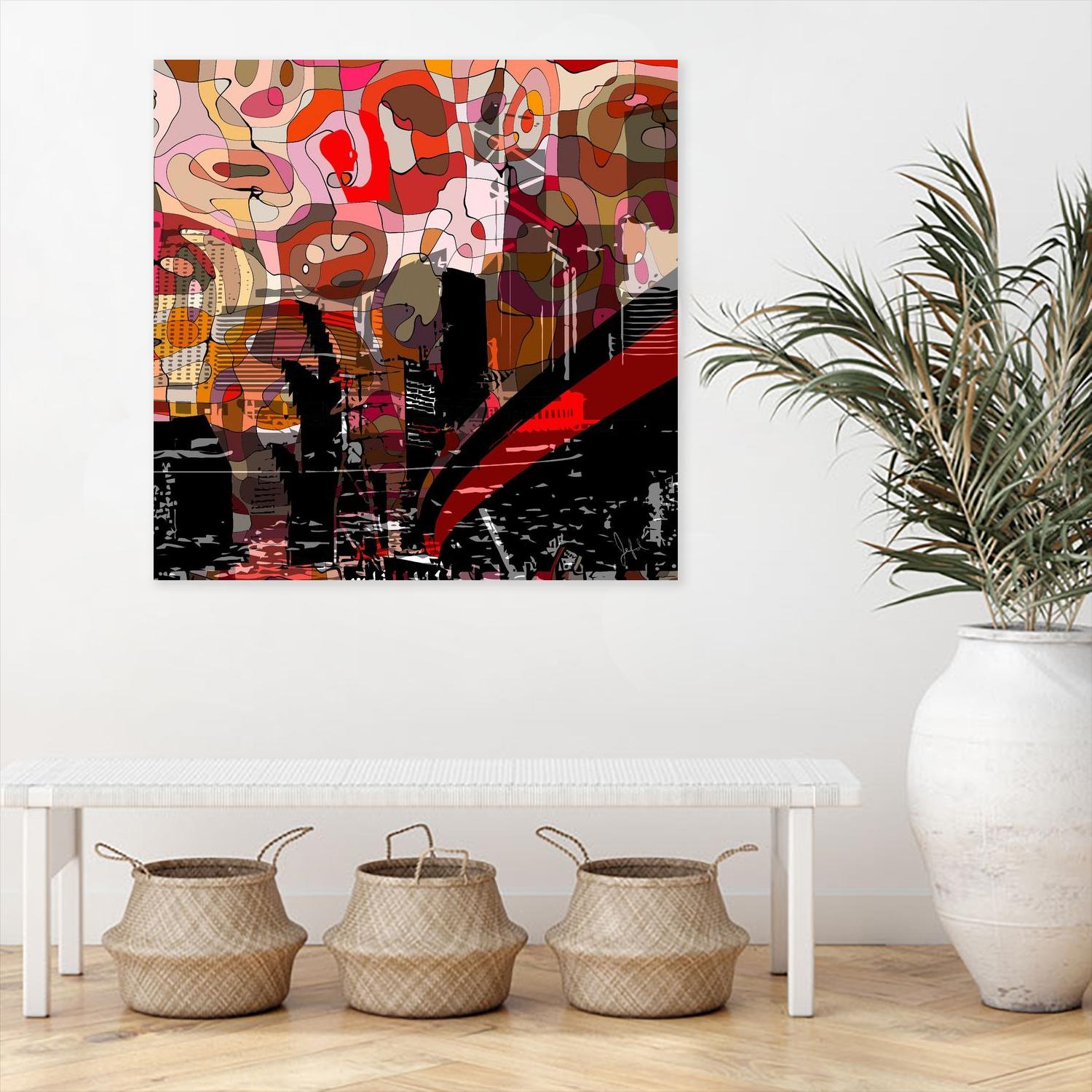 Urban Color I by Jefd on GIANT ART - black pop art - alternative