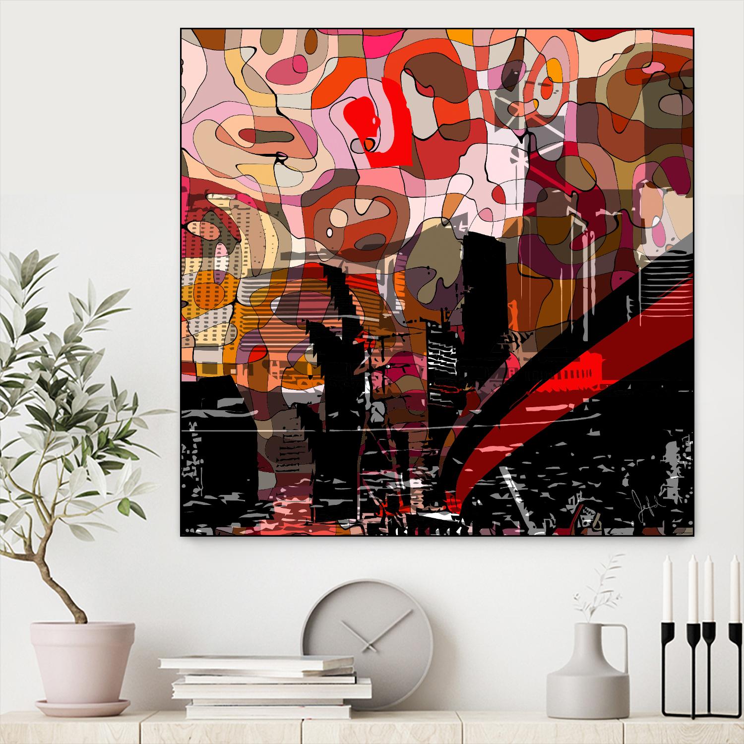 Urban Color I by Jefd on GIANT ART - black pop art - alternative