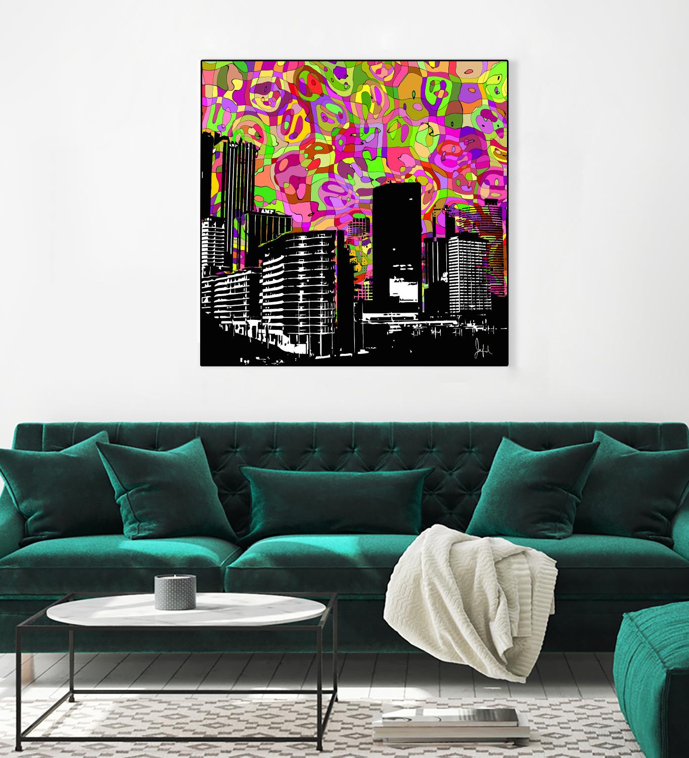 Urban Color III by Jefd on GIANT ART - black pop art - alternative