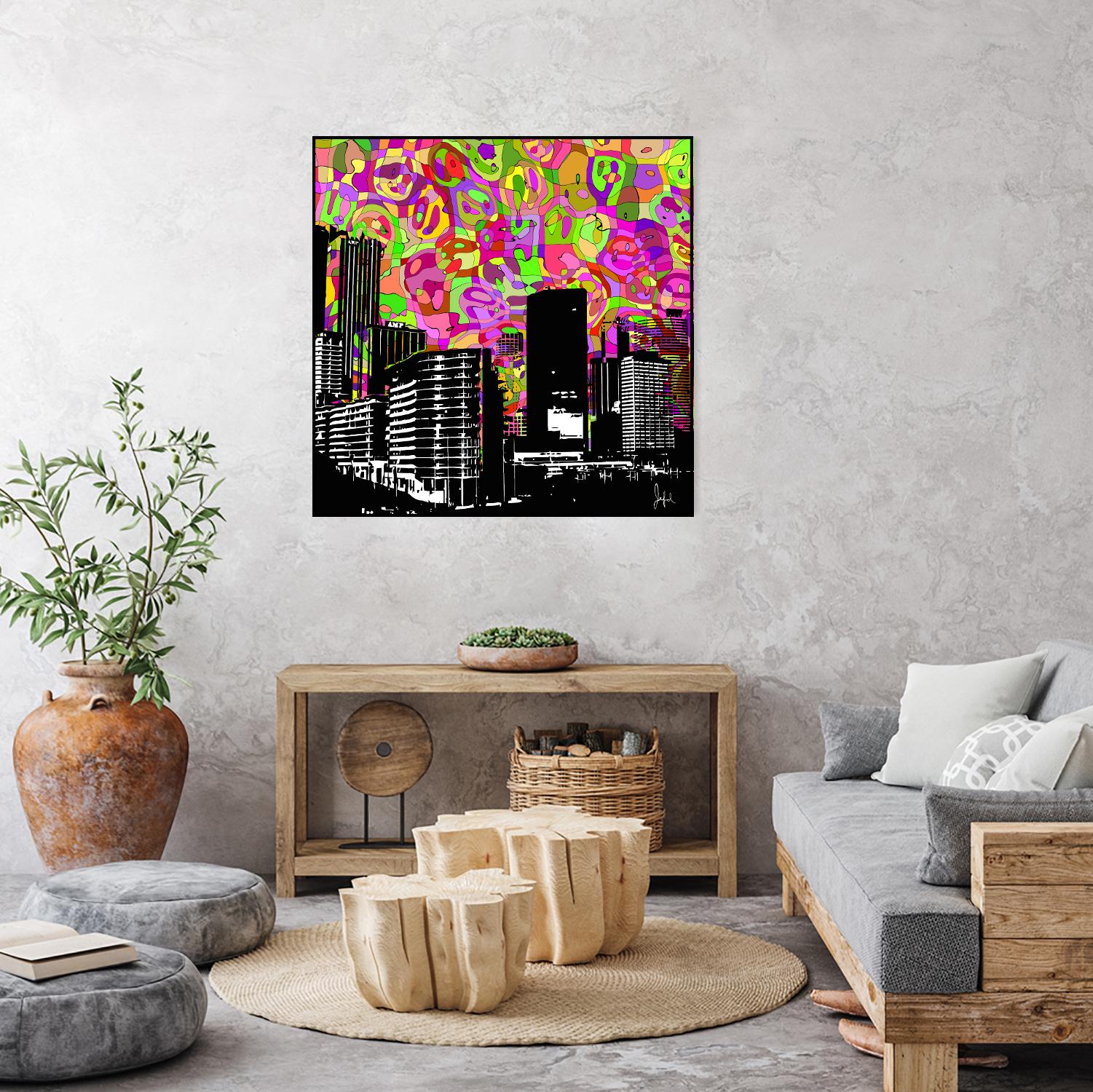 Urban Color III by Jefd on GIANT ART - black pop art - alternative