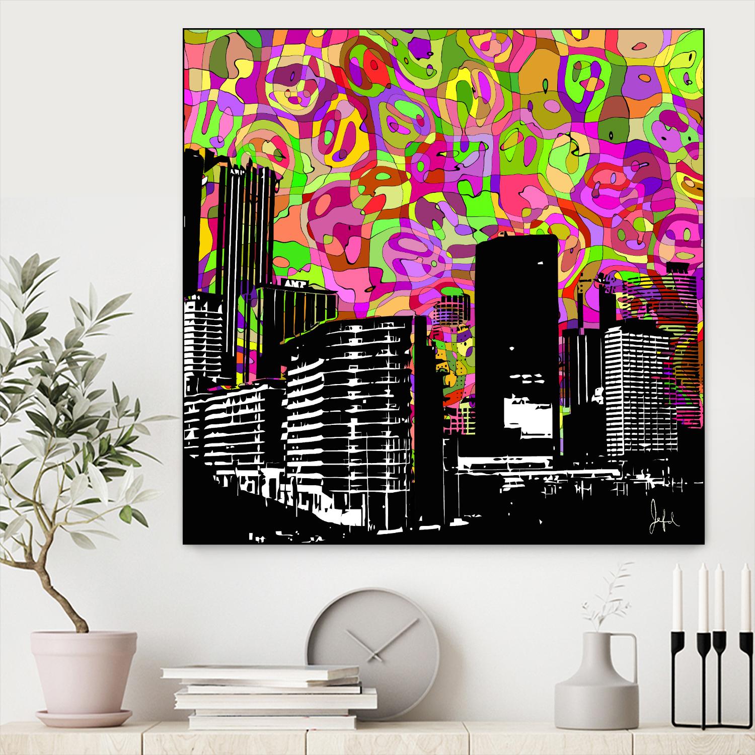 Urban Color III by Jefd on GIANT ART - black pop art - alternative