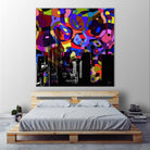 Urban Color V by Jefd on GIANT ART - blue pop art - alternative