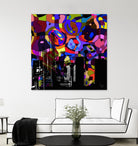 Urban Color V by Jefd on GIANT ART - blue pop art - alternative