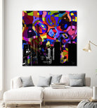Urban Color V by Jefd on GIANT ART - blue pop art - alternative