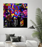 Urban Color V by Jefd on GIANT ART - blue pop art - alternative
