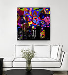 Urban Color V by Jefd on GIANT ART - blue pop art - alternative