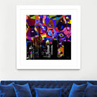 Urban Color V by Jefd on GIANT ART - blue pop art - alternative