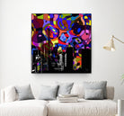 Urban Color V by Jefd on GIANT ART - blue pop art - alternative