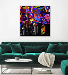 Urban Color V by Jefd on GIANT ART - blue pop art - alternative