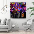 Urban Color V by Jefd on GIANT ART - blue pop art - alternative